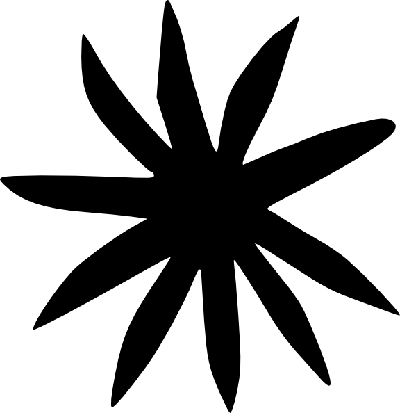 Flower Silhoutette Png (576x594), Png Download