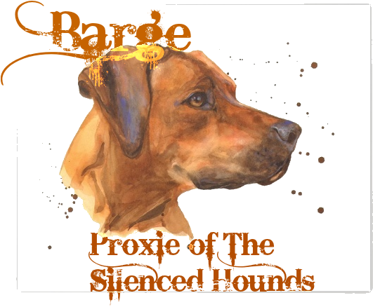 Barge Savage - Dog Art, Dogs, Rhodesian Ridgeback, Dog Painting, ... (550x550), Png Download