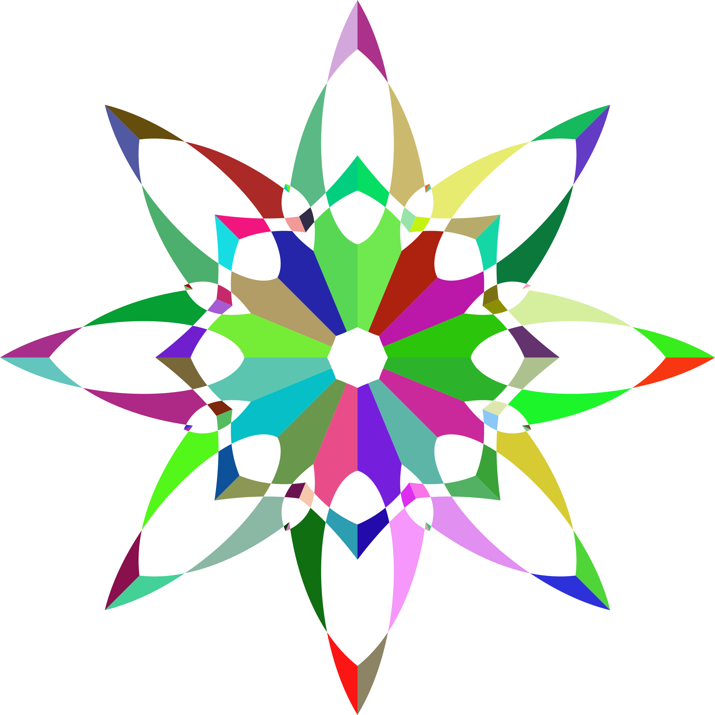 Free Photos > Public Domain Images > Prismatic Flower (2274x2274), Png Download