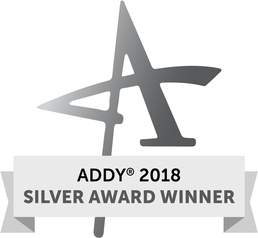 Addy Award Silver (952x952), Png Download