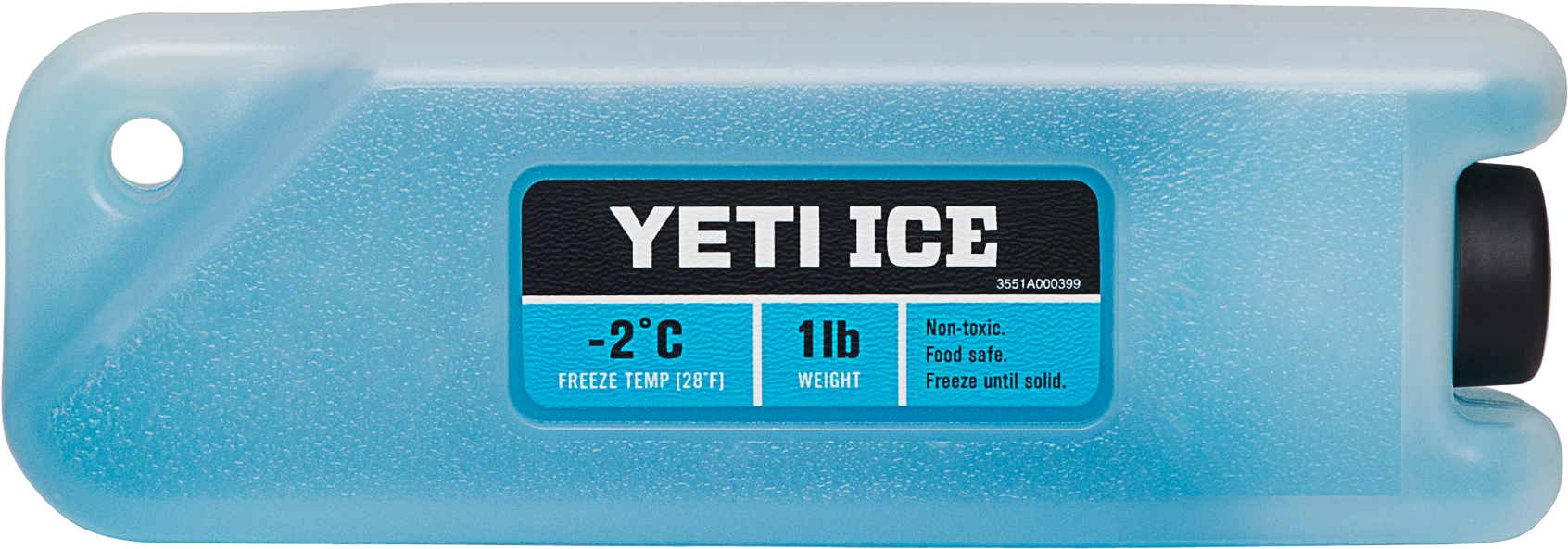 Yeti Ice 1lb - Yeti Cooler Ice Pack - 4 By Yeti (2048x670), Png Download