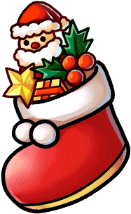 Gear-christmas Stocking Render - Christmas Day (380x380), Png Download