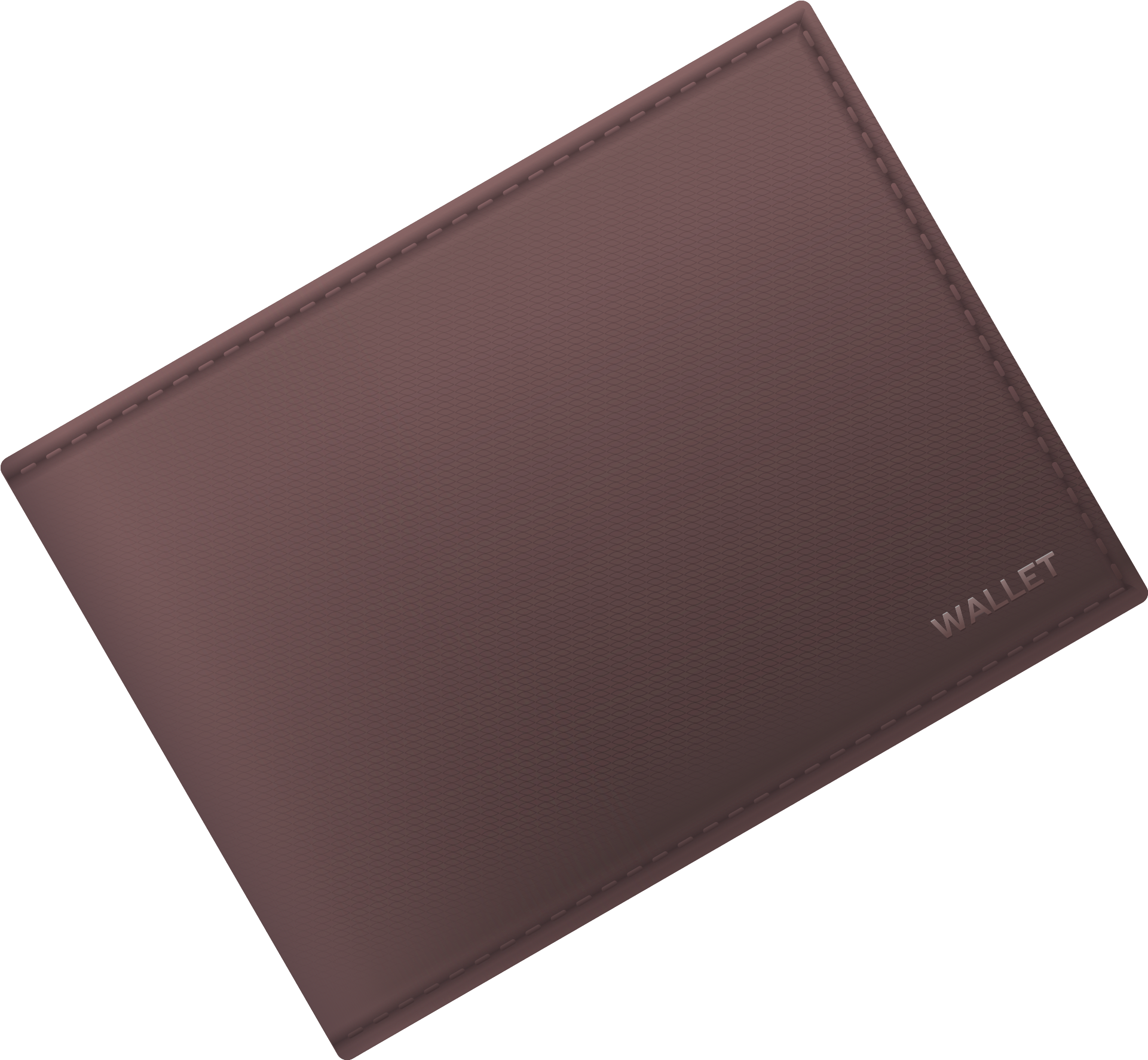 Leather Wallet Vector Png Image - Leather Wallet Png (500x471), Png Download