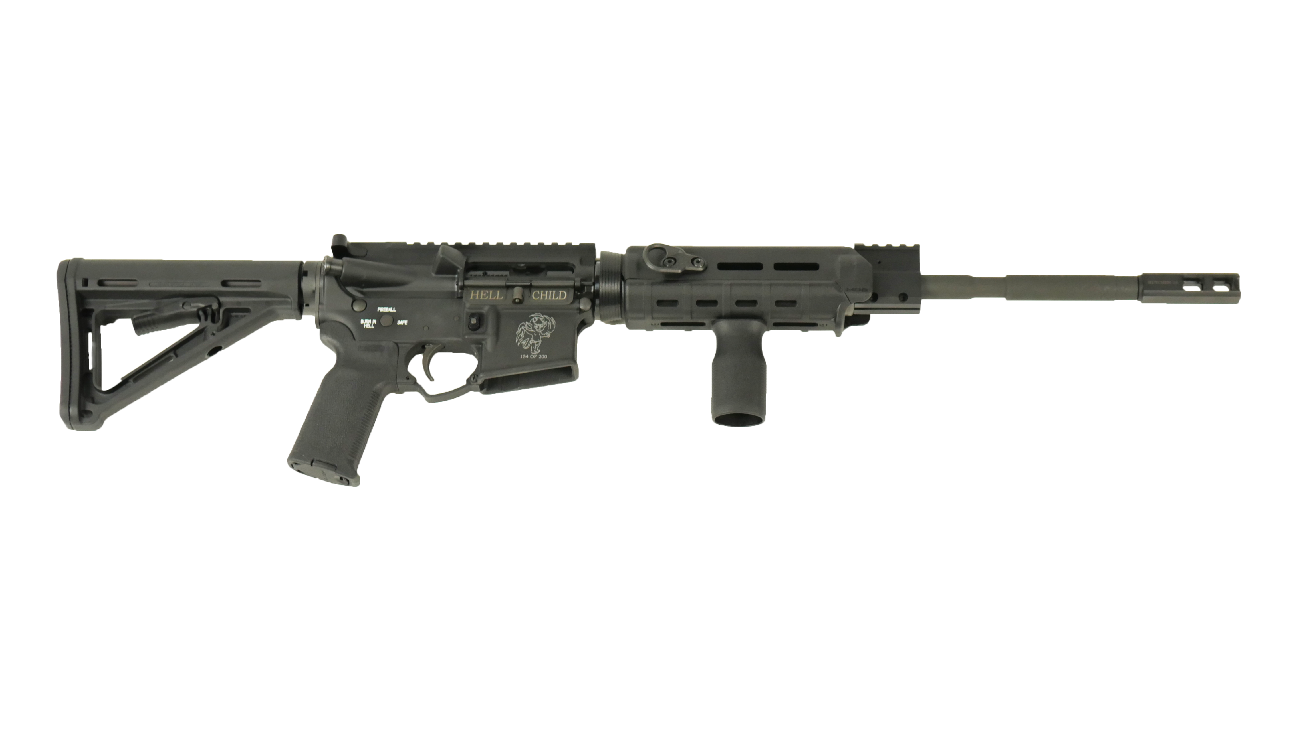 Hell Child Ar 15 Package (4608x2592), Png Download