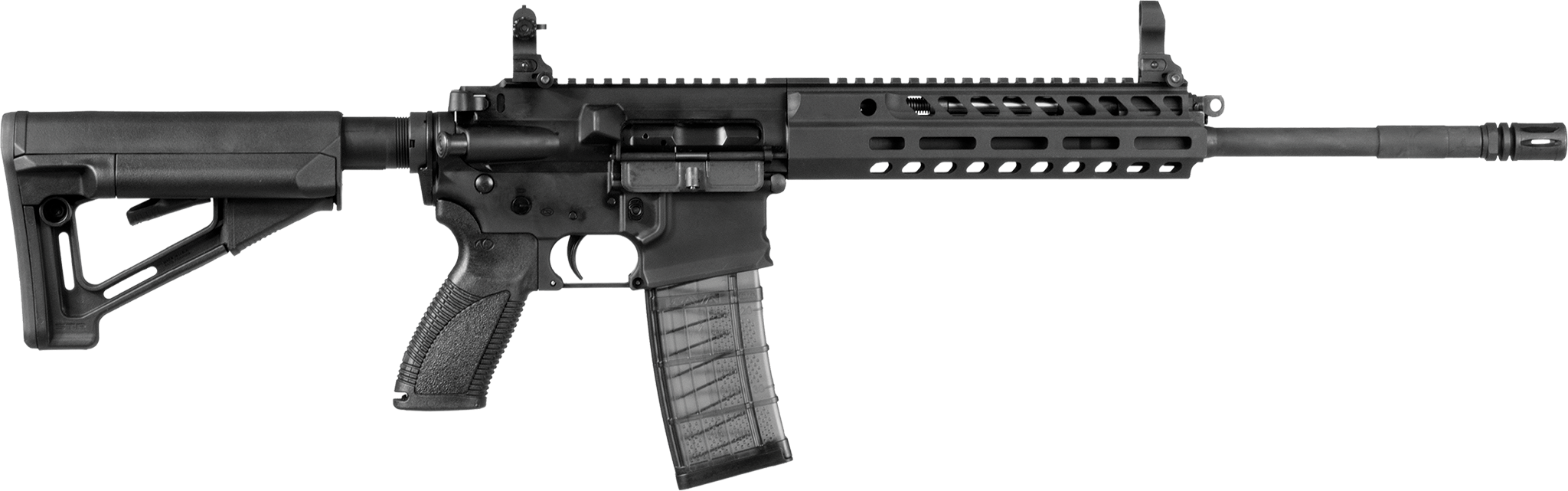 Ar-15 Rifle - Mp15 Smith & Wesson (771x240), Png Download