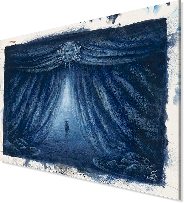 End Of Drama, Artist Yaroslav Gerzhedovich - Shaky Ground: A Novel Of The Schattenreich (600x659), Png Download