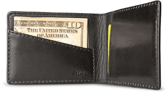Slim Premium Leather Wallet - Vaja Slim Premium Leather Wallet (650x650), Png Download