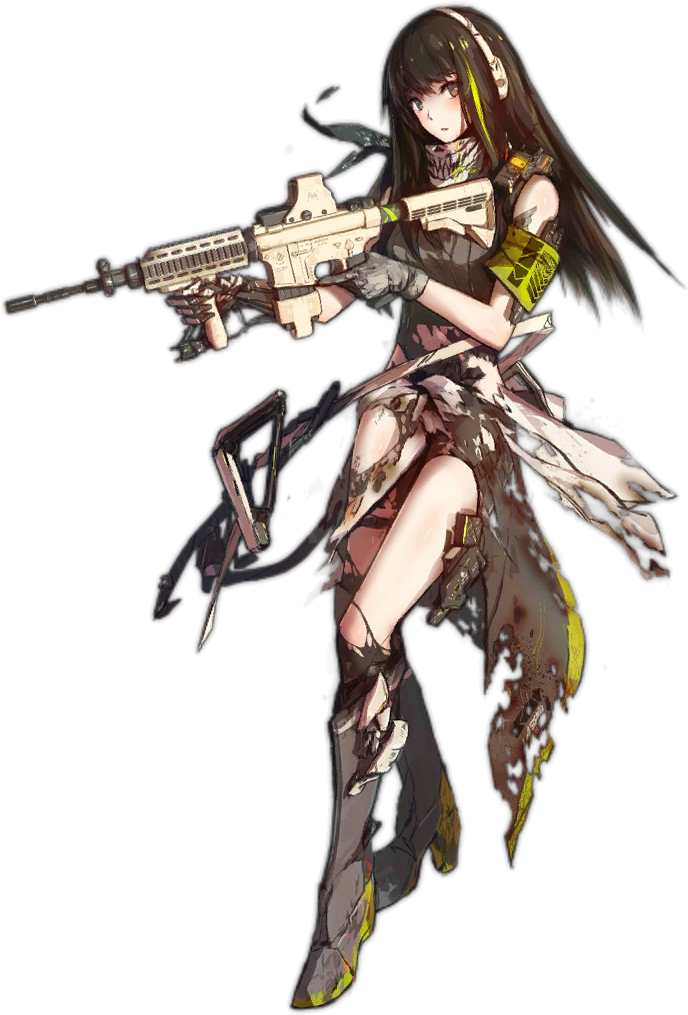 M16a1 Yeah, Thank Me - M4 Sopmod Girls Frontline (1024x1024), Png Download