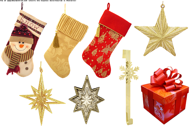 Xmaspng2 - Christmas Stocking (640x427), Png Download