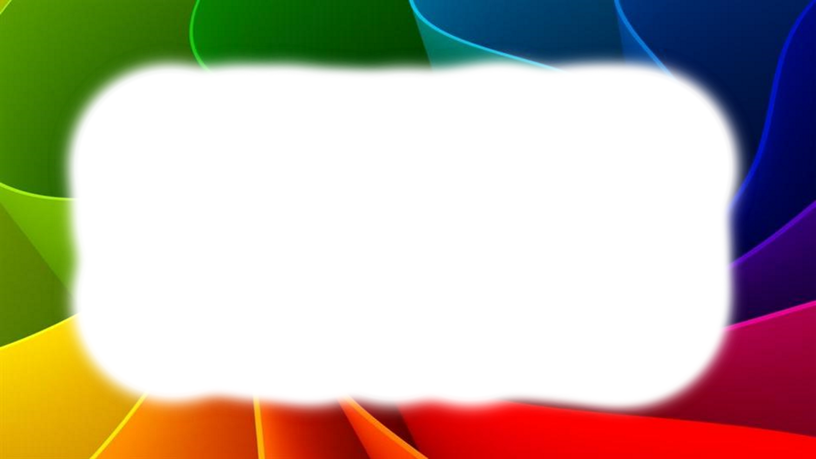 Moldura Cores Carnaval 3 Png - Moldura Para Video Png (1600x900), Png Download