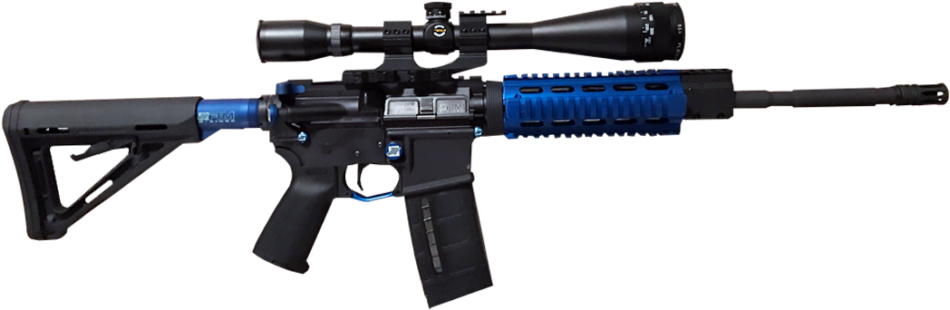 Anodized Ar - Black Anodized Ar 15 Parts (1920x950), Png Download