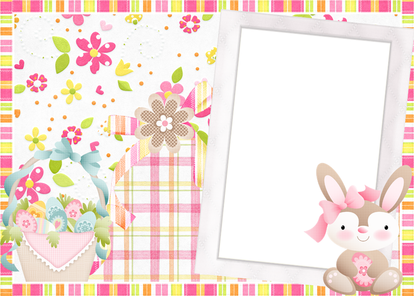 Dikasediy - Files - Wordpress - Com/2015/04/moldura - Moldura De Pascoa Png (840x600), Png Download