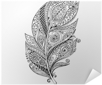 Vector Tribal Feather - Soar On Wings Poster (400x400), Png Download