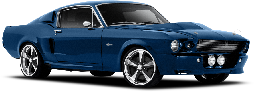 1967 Ford Mustang Shelby Gt-500 On 20" Us Mags Bandit - Us Mags Bandit Mustang Gt (960x420), Png Download