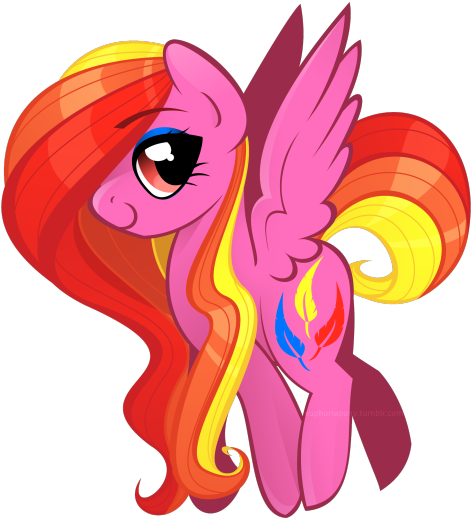 G4 Feather May - Cartoon (500x529), Png Download