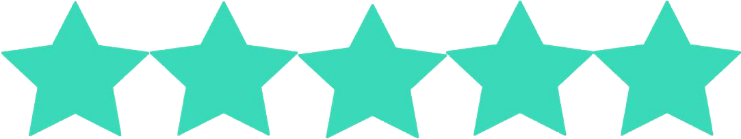 Parent Directory - Five Star Rating Blue (1144x288), Png Download