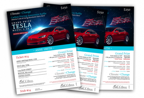 Climate Xchange Tesla Raffle - Climate Change (485x330), Png Download