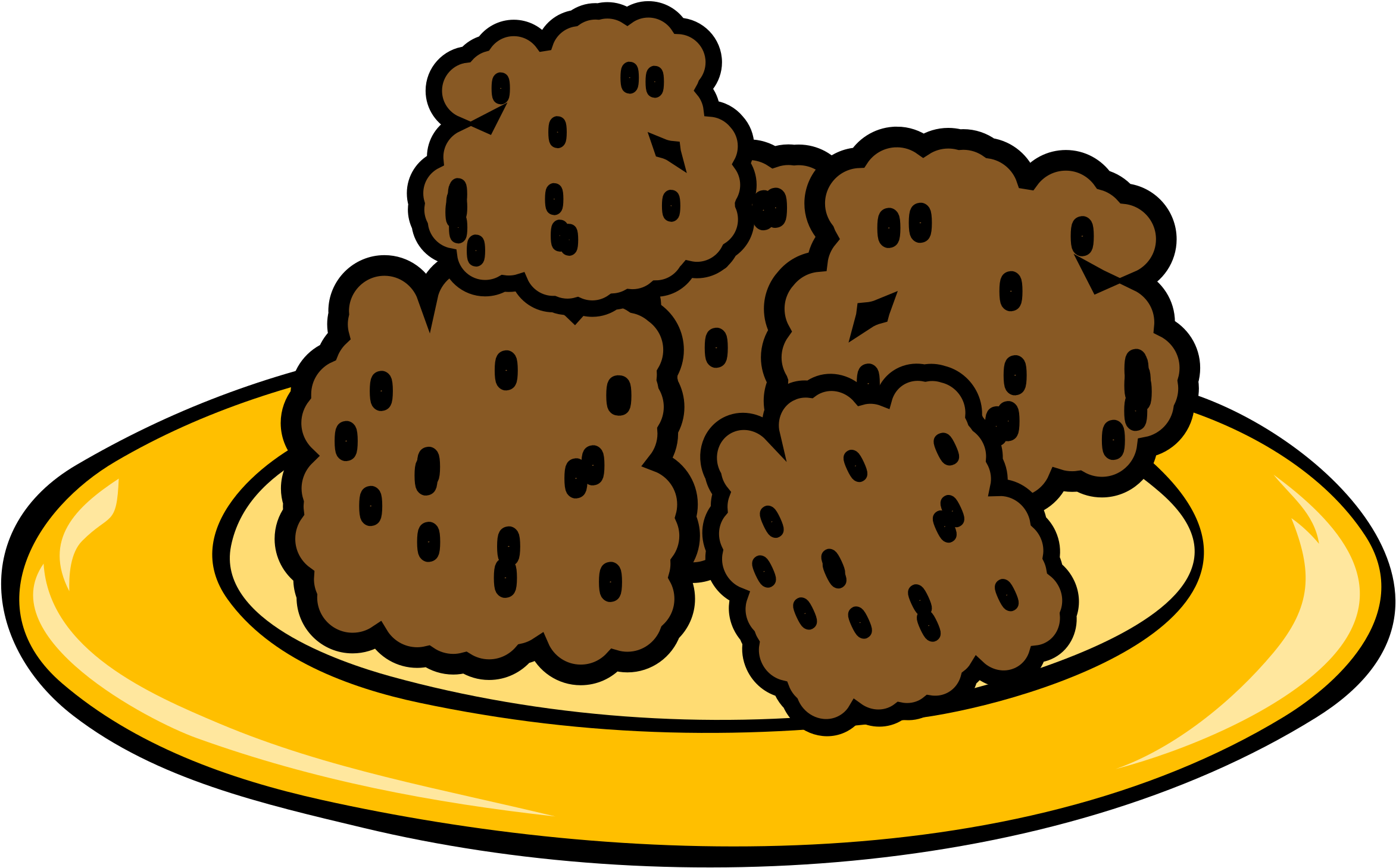 Meatballs Cliparts Clipart Transparent Download - Meatballs Clip Art (800x505), Png Download