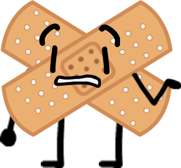 Bandage - Bandage Bfdi (368x343), Png Download