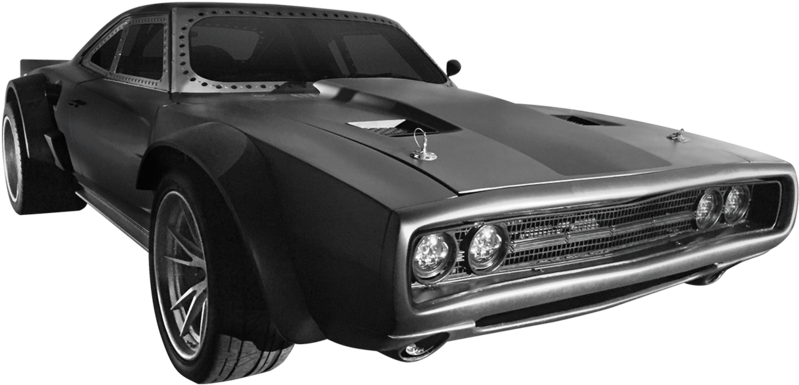 Default Default Ice Charger - Dodge Ice Charger Fast And Furious Png (840x627), Png Download