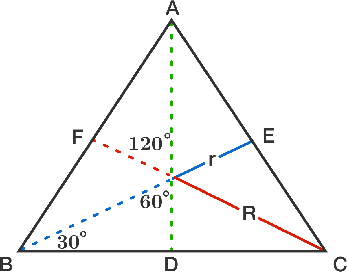 In This Way, The Equilateral Triangle Is In Company - Exterior Angle Theorem (1199x941), Png Download