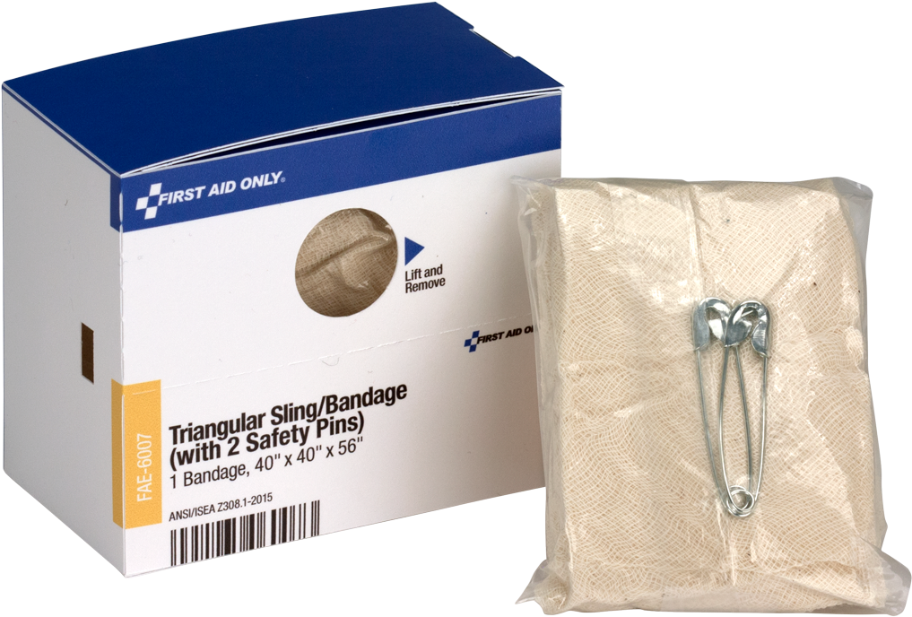 Triangular Sling/bandage 40 In - First Aid Only Fae6007 Smartcompliance Triangular Sling/bandage, (1100x1100), Png Download