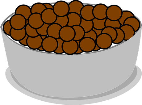 Cereal Bowl Spoon Cocoa Puffs Cereal Cerea - Bowl Of Coco Puffs (460x340), Png Download