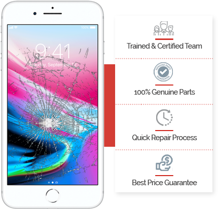 Iphone 8 Plus Repairing Services - Apple Iphone 8 Plus - 256 Gb - Silver - Unlocked - (500x500), Png Download