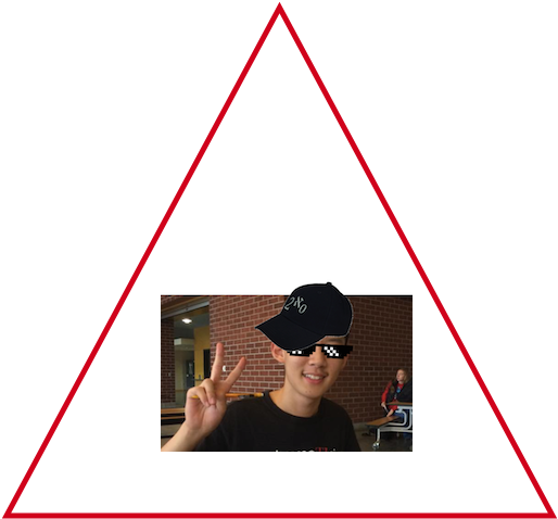 Daniel Is Standing In The Middle Of An Equilateral - Figuras Geometricas Para Armar (513x539), Png Download