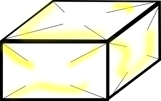 Triangle Point Art Symmetry - Openclipart (545x340), Png Download