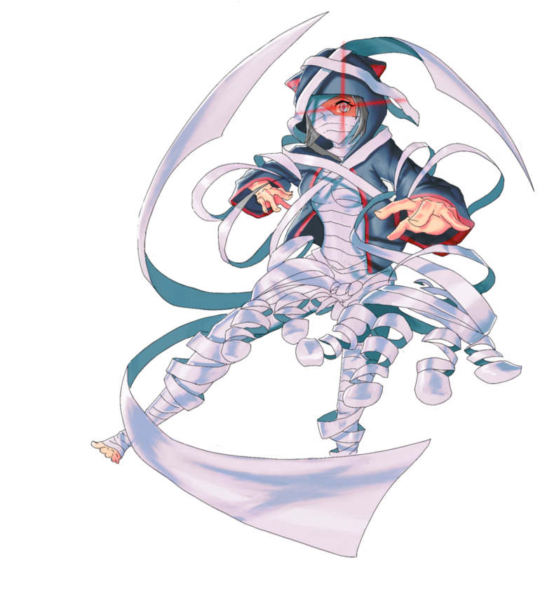 Bandage Girl By Alennor On Deviantart - Anime Girl In Bandages (894x894), Png Download