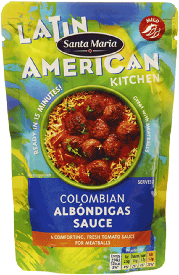 200306 Colombian Albondigas Sauce Png8 - Santa Maria Venezuelan Coconut & Lime Sauce (960x960), Png Download