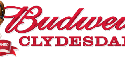 Article Media - Budweiser Clydesdale Logo (427x381), Png Download