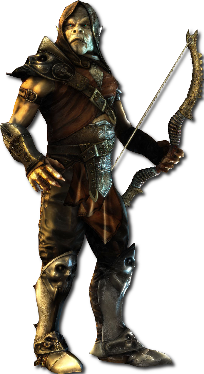 Two Worlds 2 Orcs (694x1269), Png Download