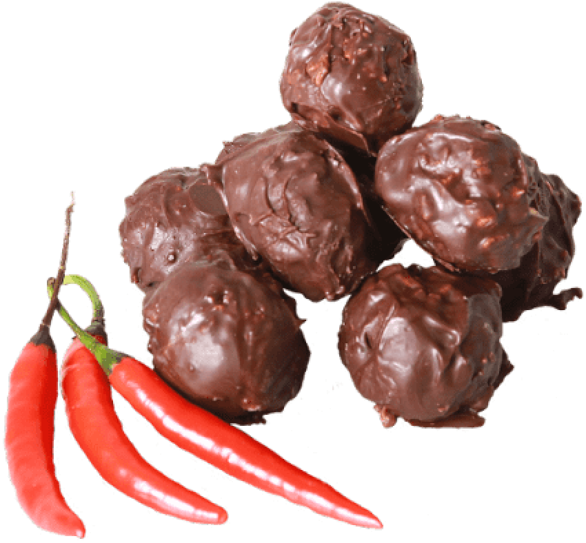 Truffles Archives Giles Chocolatier Chilli - Bird's Eye Chili (500x600), Png Download