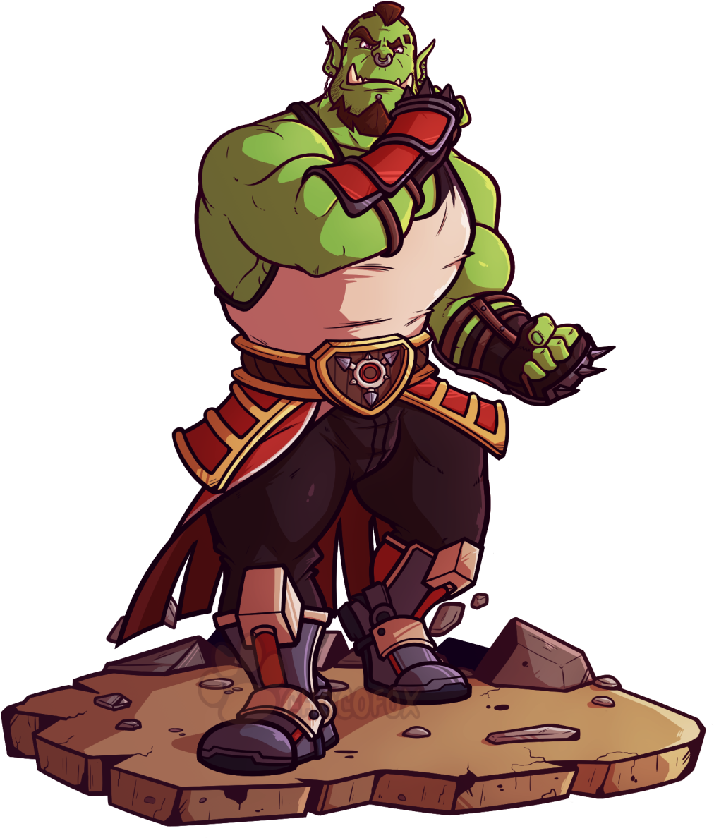 A Wild Orc Appears - Furaffinity Orc (1090x1280), Png Download