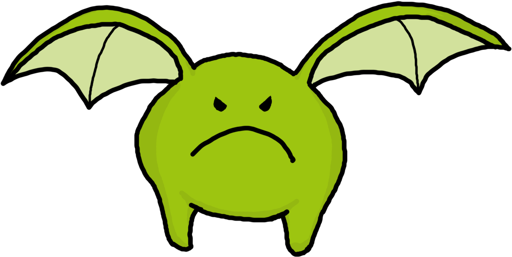 Mean Monster Mouth Clipart Clip Art Library - Clip Art (1062x633), Png Download