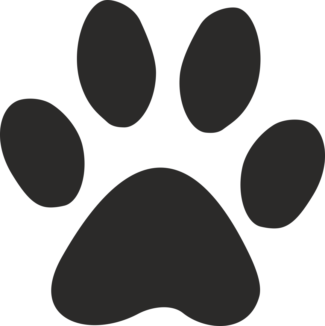 Cat Paw Print Stencil 163908 - Cat Paw Png (1086x1088), Png Download