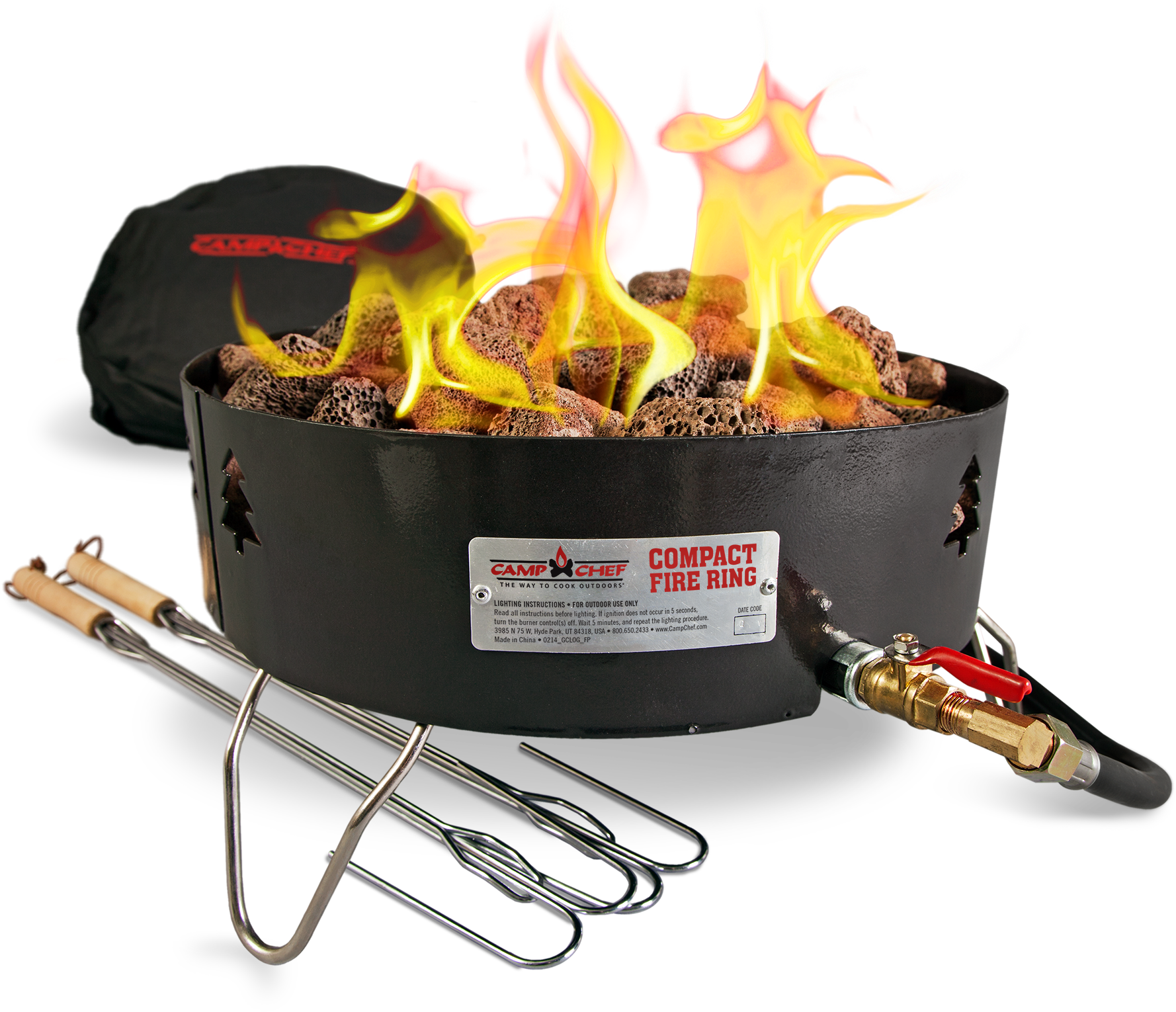 Propane Fire Ring, Propane Compact Fire Ring, - Camp Chef Gas Fire Ring (2048x1587), Png Download
