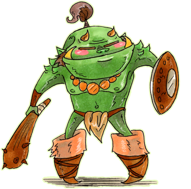 507 Orc Stock Illustrations, Cliparts And Royalty Free - Cute Orc (900x849), Png Download