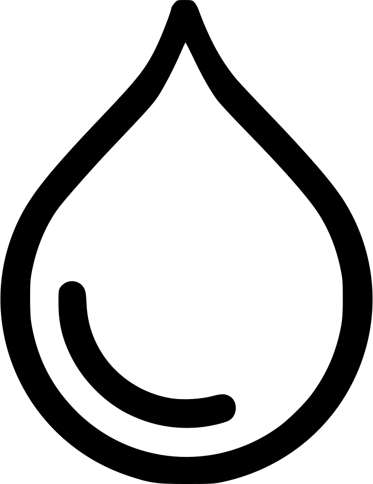 Water Drop Oil Liquid Fuel Comments - Water Drop Png Icon (756x980), Png Download