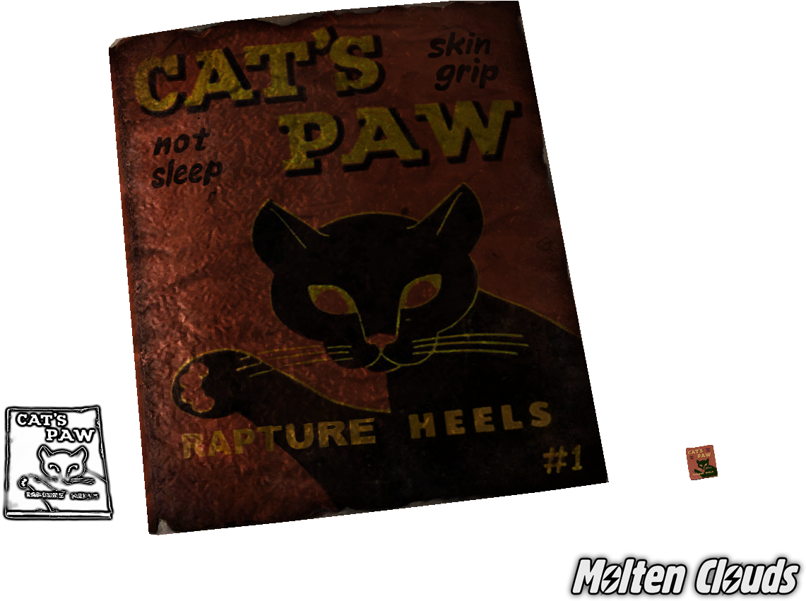 Cat's Paw From Fallout - Cat's Paw (1280x960), Png Download