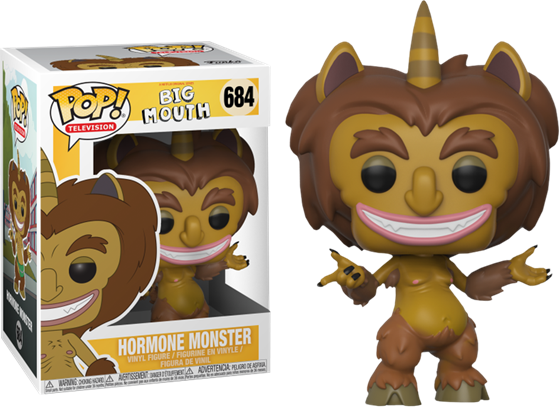 תמונה של Big Mouth Hormone Monster Pop - Big Mouth Funko Pop (560x407), Png Download