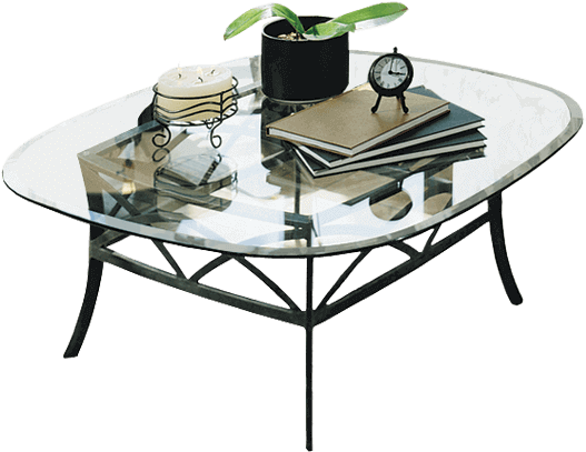 Gothic Square Cocktail Table - Coffee Table (648x432), Png Download