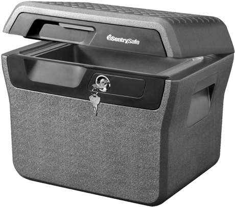 Sentrysafe Fire And Water Resistant File Safe - Sentrysafe Waterproof Fire-safe Chest Fhw40100 (500x500), Png Download