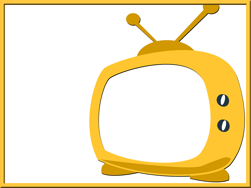 Tv Cartoon Without Background (1024x768), Png Download