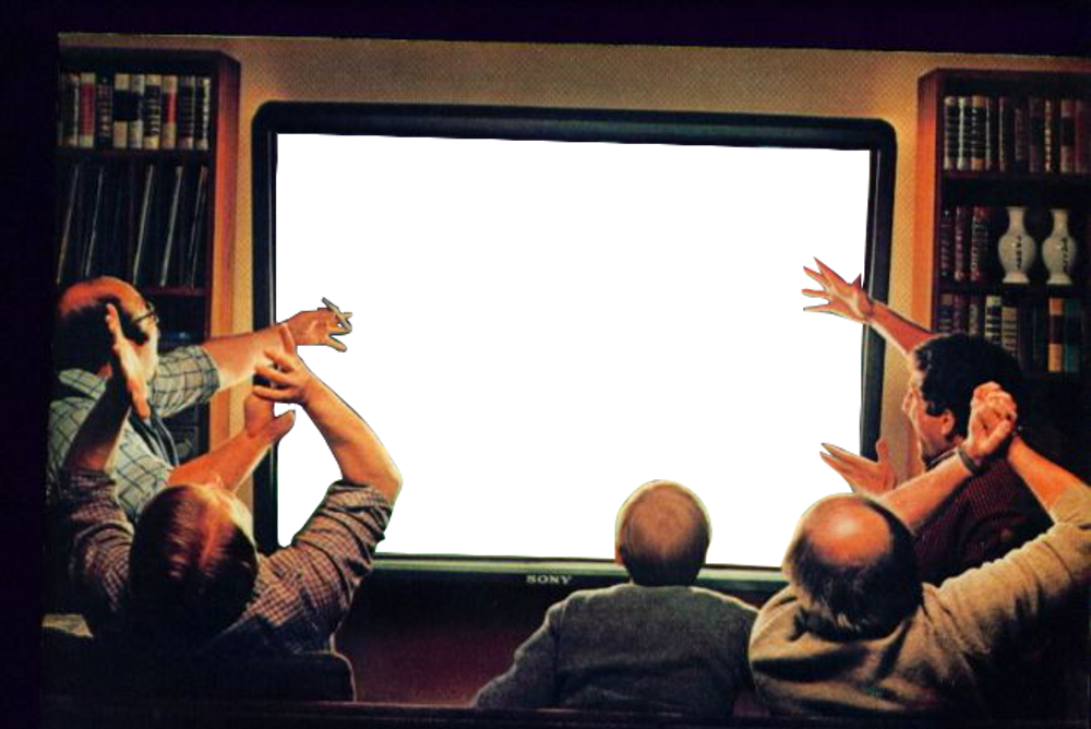 Vintage - Transparent Tv Vintage Png (1000x668), Png Download