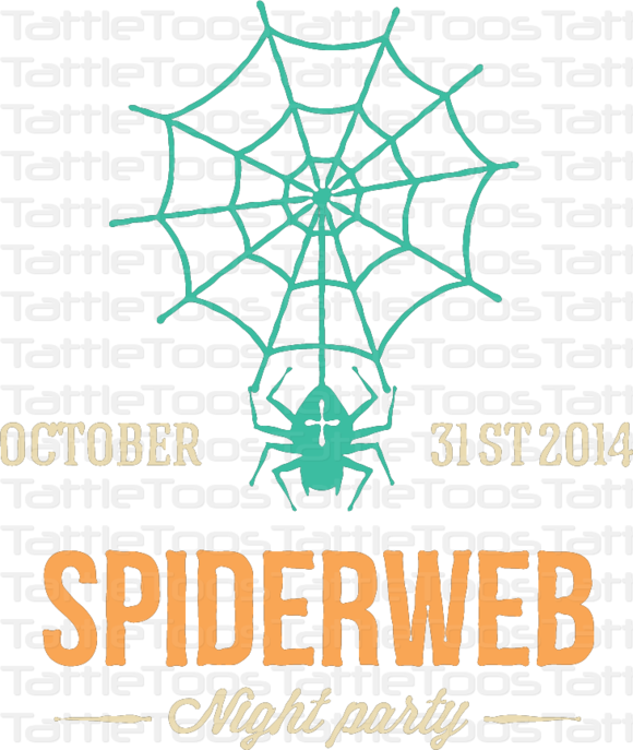 Halloweentf - Spider Web (580x687), Png Download