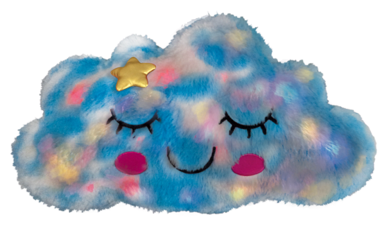 Sleepy - Iscream Sleepy Cloud Light-up Pillow (550x550), Png Download