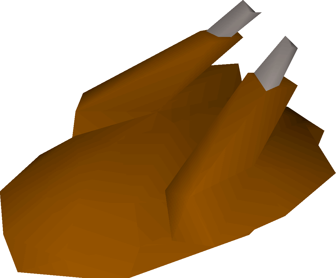 Cooked Chicken Detail - Cooked Chicken Osrs (1172x971), Png Download